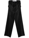 Almaz Middle Seam Trousers In Black