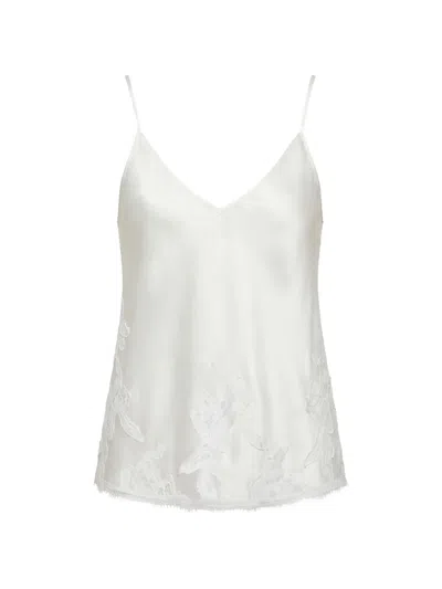 Almaz Pillowtalk Lace-appliqué Top In White