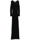 Almaz Streamline Dress In Black