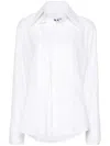 Almaz Triple Cotton Shirt In White