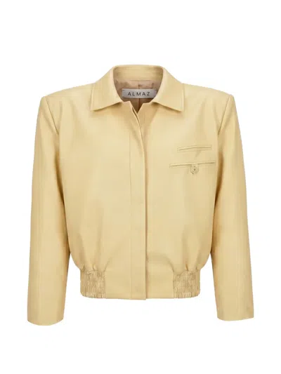 Almaz Vanilla Vice Elasticated-hem Bomber Jacket In Multi