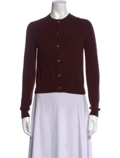 Pre-owned Almina Concept Crew Neck Sweater In Burgundy