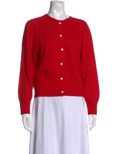 Pre-owned Almina Concept Crew Neck Sweater In Red