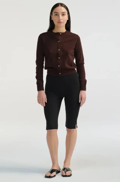Almina Concept Jersey Pedal Pusher In Black
