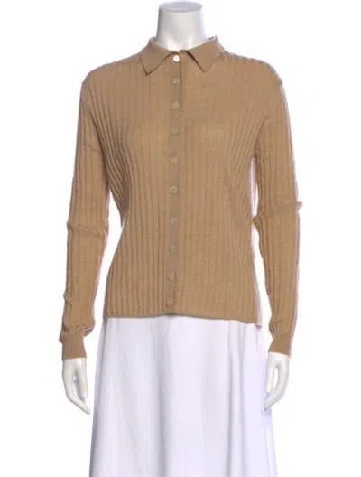 Pre-owned Almina Concept Long Sleeve Top In Neutral