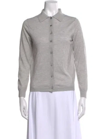 Pre-owned Almina Concept Merino Wool Sweater In Gray