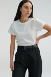 Almina Concept Short Sleeve Tee In White
