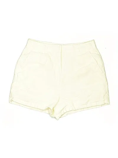 Pre-owned Almina Concept Shorts In Ivory