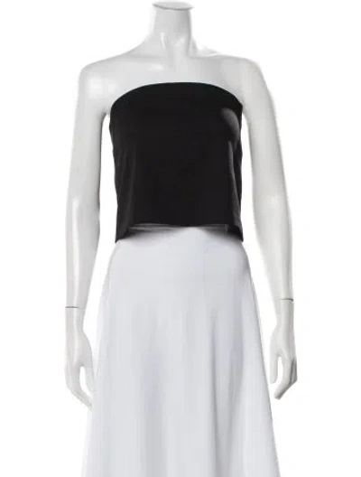 Pre-owned Almina Concept Strapless Crop Top In Multi