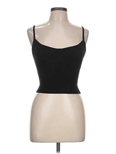 Pre-owned Almina Concept Tube Top Black Strapless Neckline Tops
