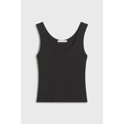Almina Concept U Neck Tank In Black