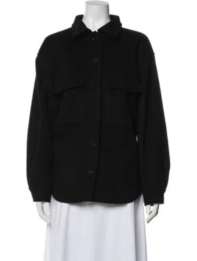 Pre-owned Almina Concept Utility Jacket In Black