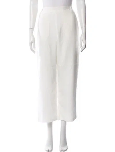 Pre-owned Almina Concept Wide Leg Pants W/ Tags In White