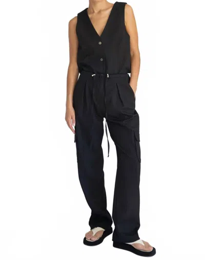 Almina Concept Women's Cargo Pants In Black