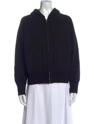 Pre-owned Almina Concept Wool Crew Neck Sweater In Black