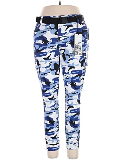 Pre-owned Almost Famous Active Pants In Blue