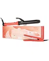 ALMOST FAMOUS ALMOST FAMOUS BEACH WAVE BABE 2PC HAIR STRAIGHTENER & HAIR CURLER SET