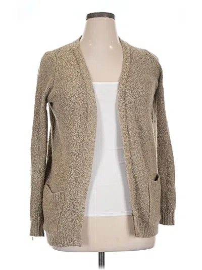 Pre-owned Almost Famous Cardigan Sweater In Brown