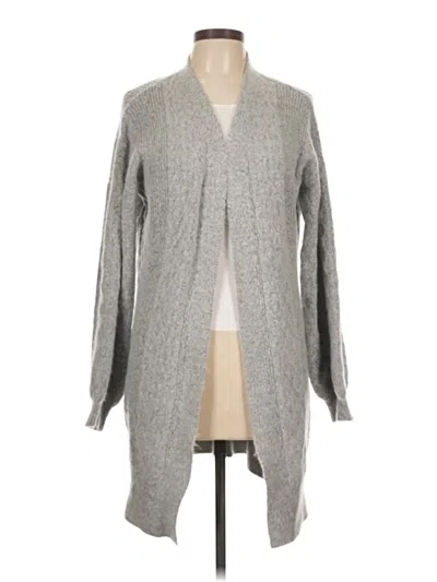 Pre-owned Almost Famous Cardigan Sweater In Gray