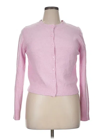 Pre-owned Almost Famous Cardigan Sweater In Pink