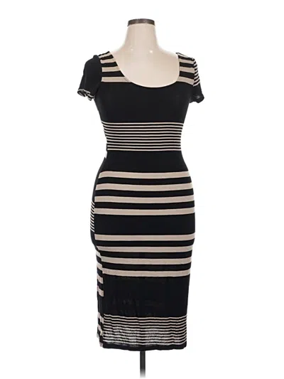 Pre-owned Almost Famous Casual Dress In Black