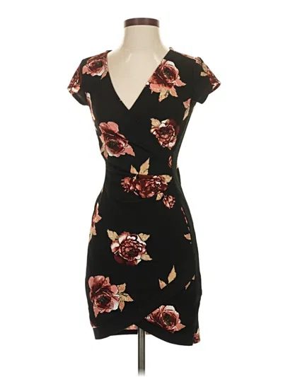 Pre-owned Almost Famous Casual Dress In Black