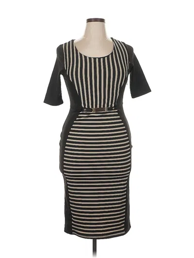 Pre-owned Almost Famous Casual Dress In Black