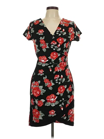 Pre-owned Almost Famous Casual Dress In Black