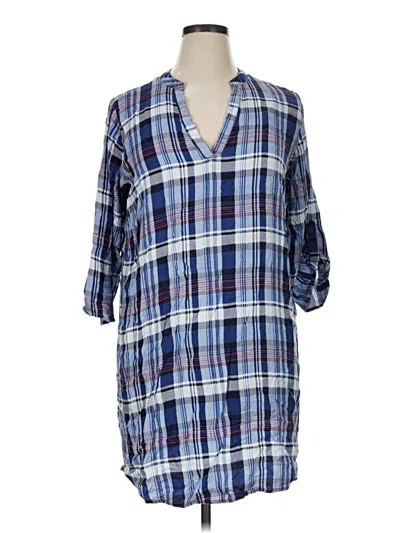 Pre-owned Almost Famous Casual Dress In Blue