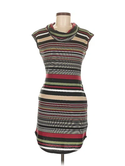 Pre-owned Almost Famous Casual Dress In Brown