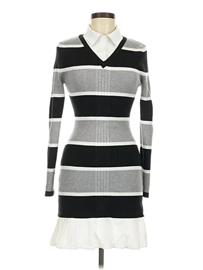 Pre-owned Almost Famous Casual Dress In Gray