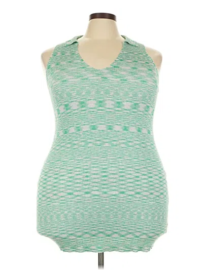 Pre-owned Almost Famous Casual Dress In Green