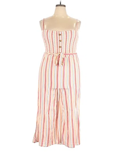 Pre-owned Almost Famous Casual Dress In Pink