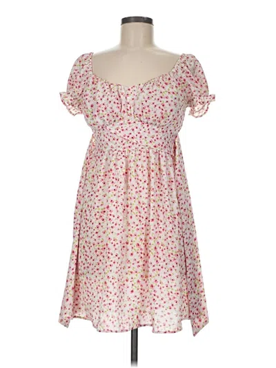 Pre-owned Almost Famous Casual Dress In Pink