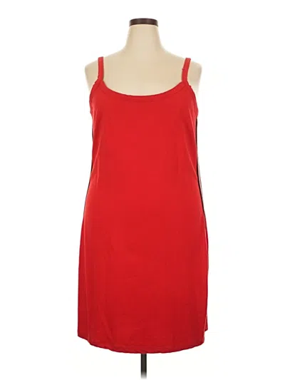 Pre-owned Almost Famous Casual Dress In Red