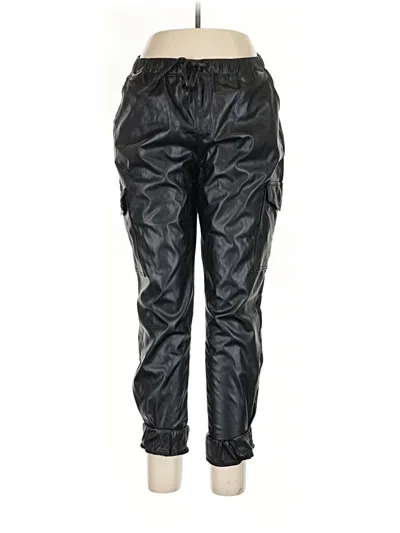 Pre-owned Almost Famous Casual Pants In Black
