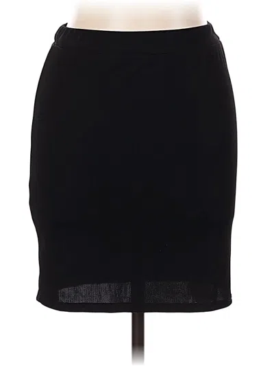 Pre-owned Almost Famous Casual Skirt In Black