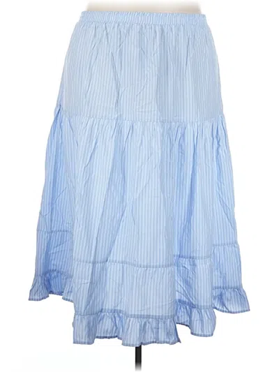 Pre-owned Almost Famous Casual Skirt In Blue