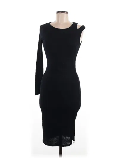 Pre-owned Almost Famous Cocktail Dress In Black