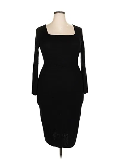 Pre-owned Almost Famous Cocktail Dress In Black