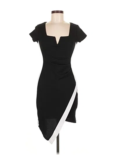 Pre-owned Almost Famous Cocktail Dress In Black