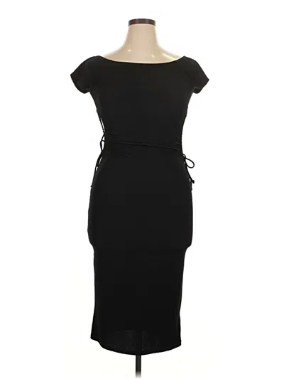 Pre-owned Almost Famous Cocktail Dress In Black