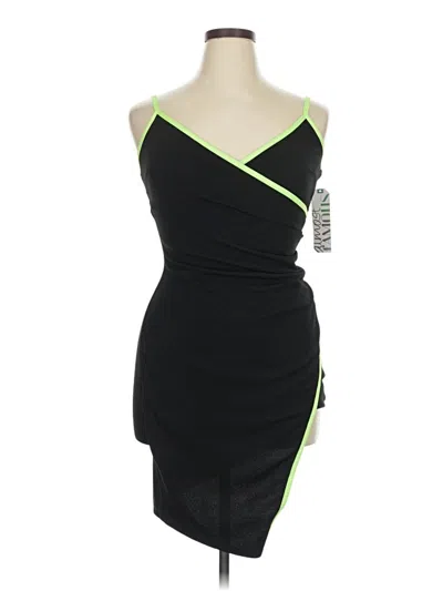 Pre-owned Almost Famous Cocktail Dress In Black
