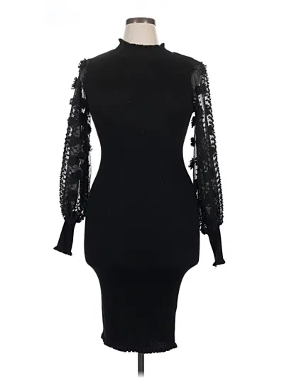 Pre-owned Almost Famous Cocktail Dress In Black