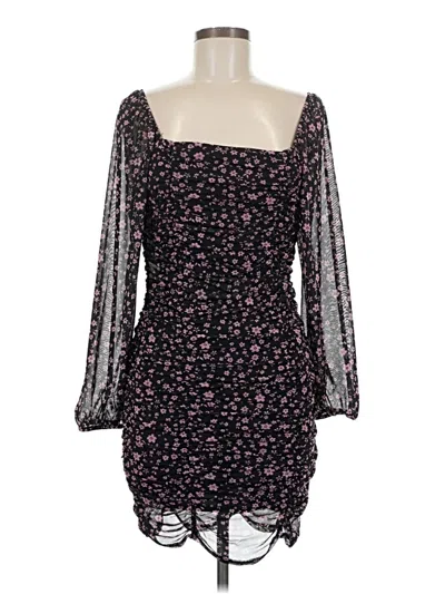 Pre-owned Almost Famous Cocktail Dress In Black
