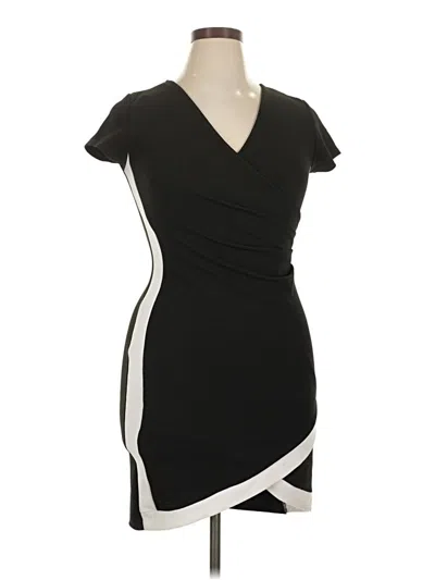 Pre-owned Almost Famous Cocktail Dress In Black