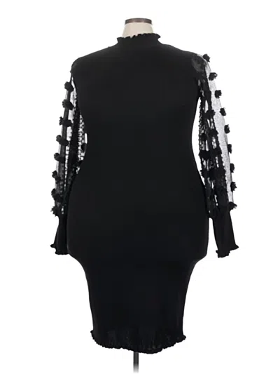 Pre-owned Almost Famous Cocktail Dress In Black