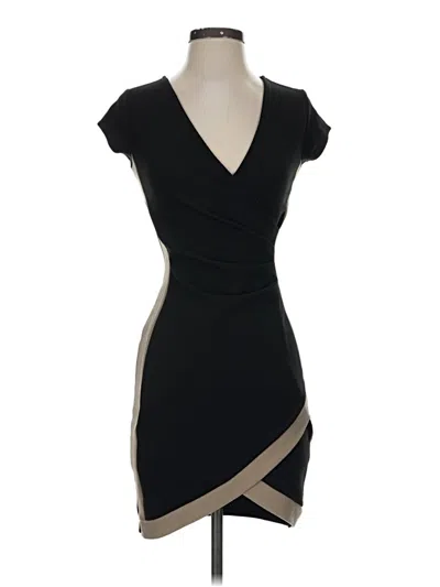 Pre-owned Almost Famous Cocktail Dress In Black