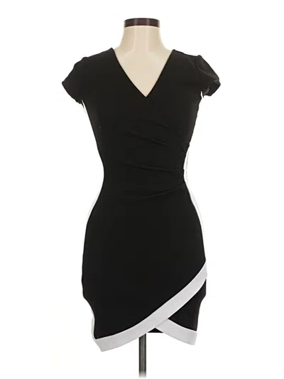 Pre-owned Almost Famous Cocktail Dress In Black