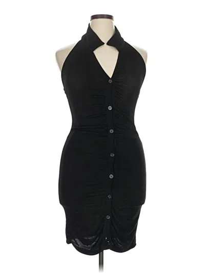 Pre-owned Almost Famous Cocktail Dress In Black